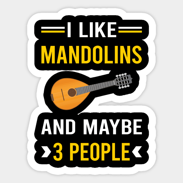 3 People Mandolin Sticker by Good Day